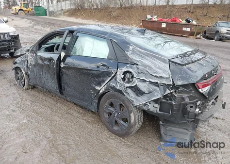 2022 Hyundai Elantra Sel from USA, damaged, VIN 5NPLS4AG0NH079903